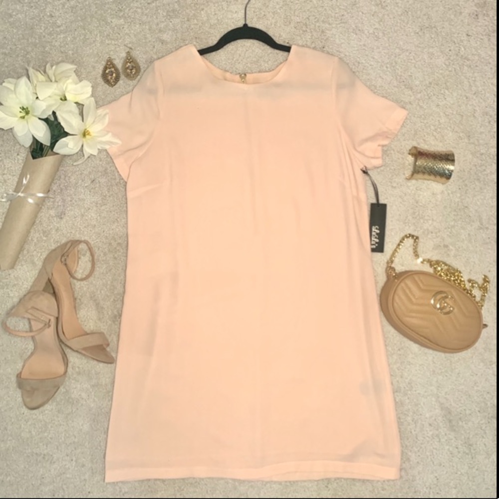 Lulu’s Blush pink shift dress